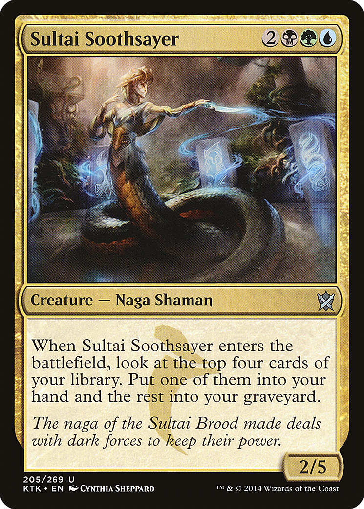 Sultai Soothsayer (KTK) 205