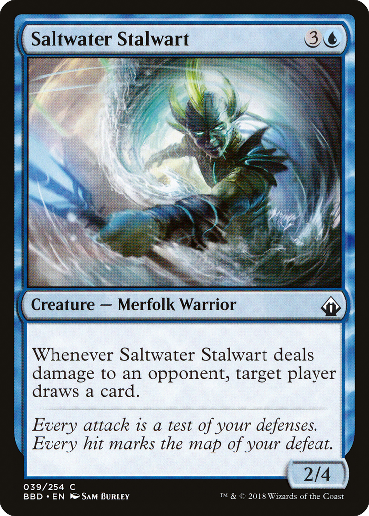 Saltwater Stalwart (BBD) 39 - WZRD TCG