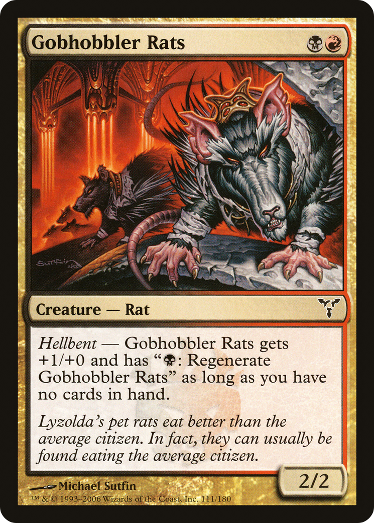 Gobhobbler Rats (DIS) 111 - WZRD TCG