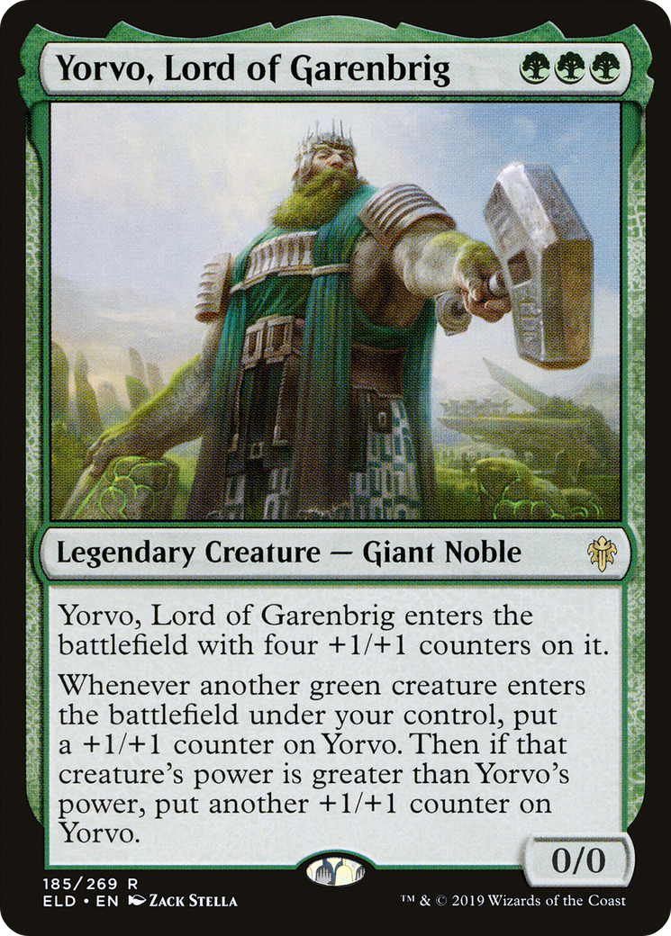 Yorvo, Lord of Garenbrig (ELD) 185 - WZRD TCG