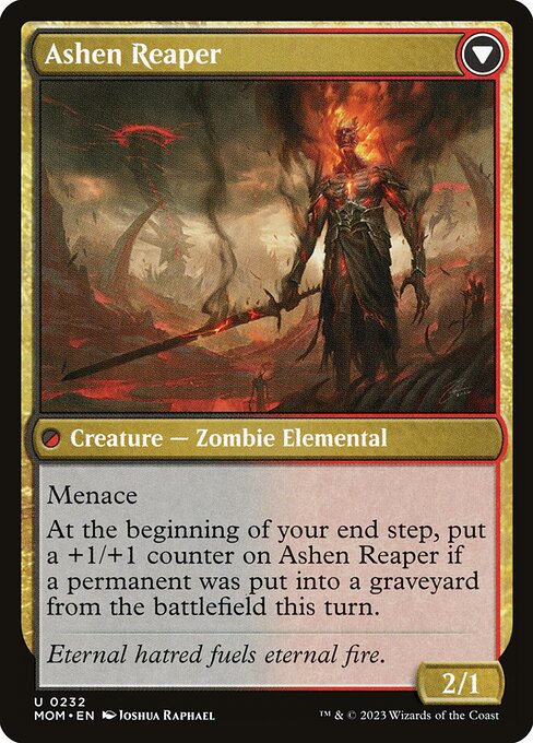 Invasion of Azgol // Ashen Reaper (Back)
