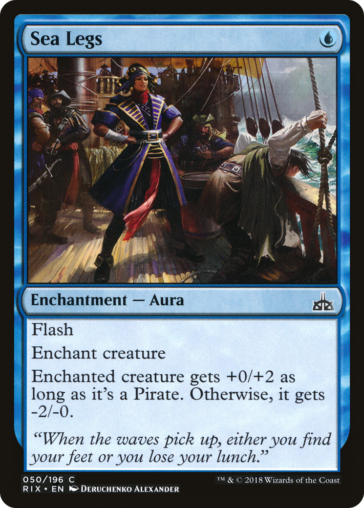 Sea Legs (RIX) 50 - WZRD TCG