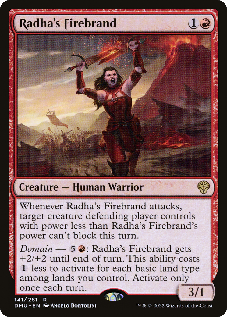 Radha's Firebrand (DMU) 141 - WZRD TCG