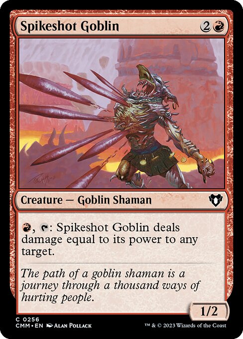 Spikeshot Goblin front