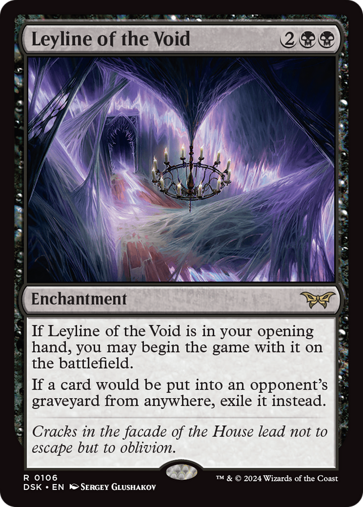 Leyline of the Void (DSK) 106 - WZRD TCG
