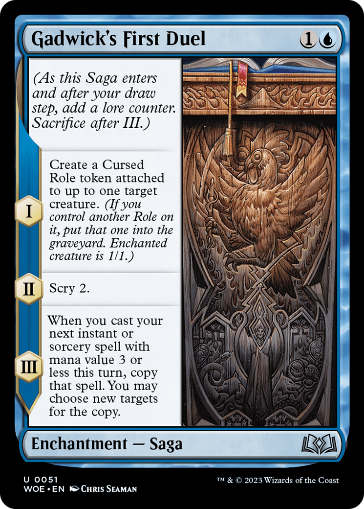 Gadwick's First Duel (WOE) 51 - WZRD TCG