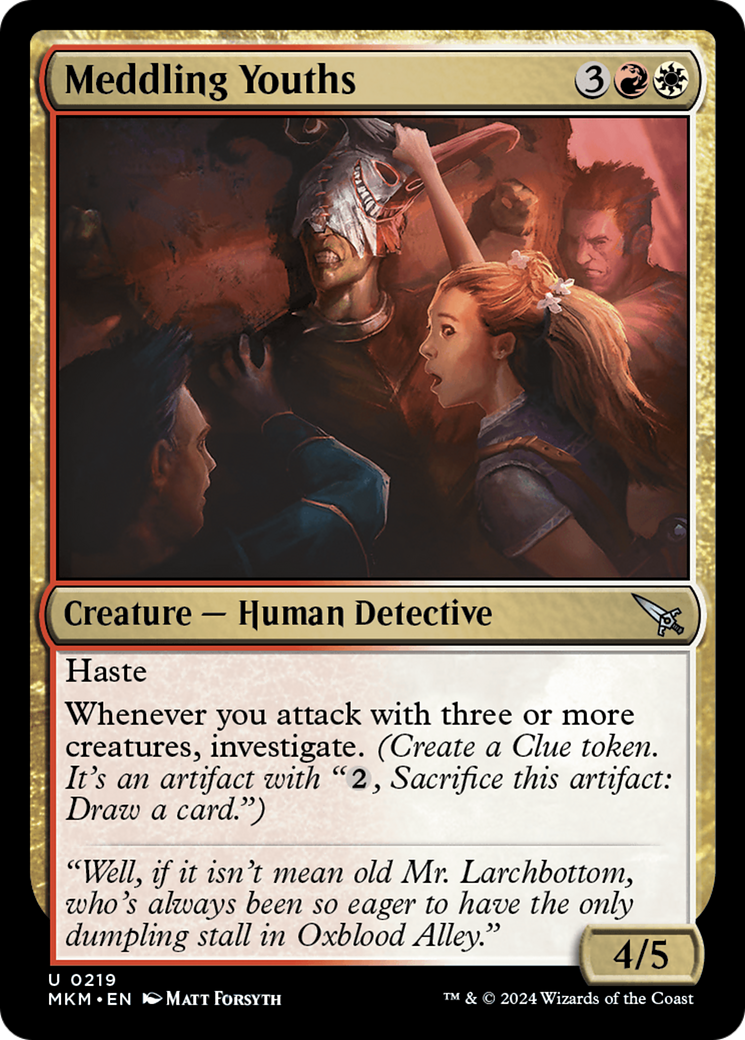 Meddling Youths (MKM) 219