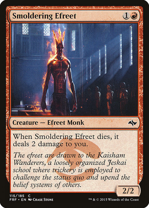 Smoldering Efreet front