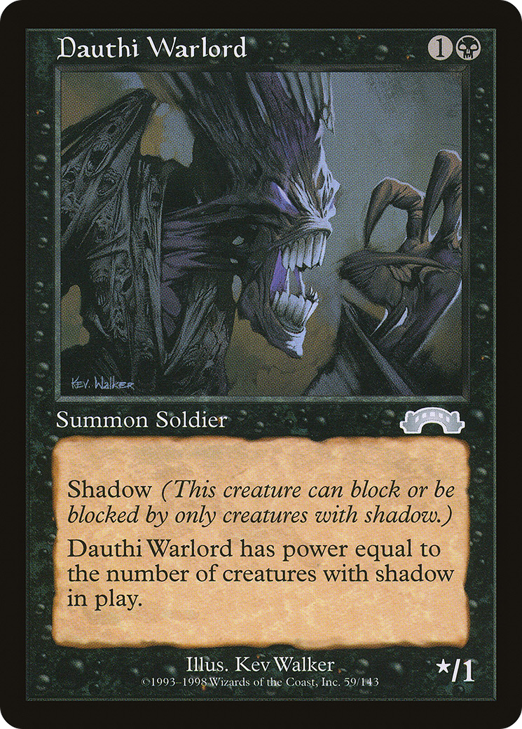 Dauthi Warlord (EXO) 59 - WZRD TCG