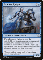 Protocol Knight (MOM) 74 - WZRD TCG