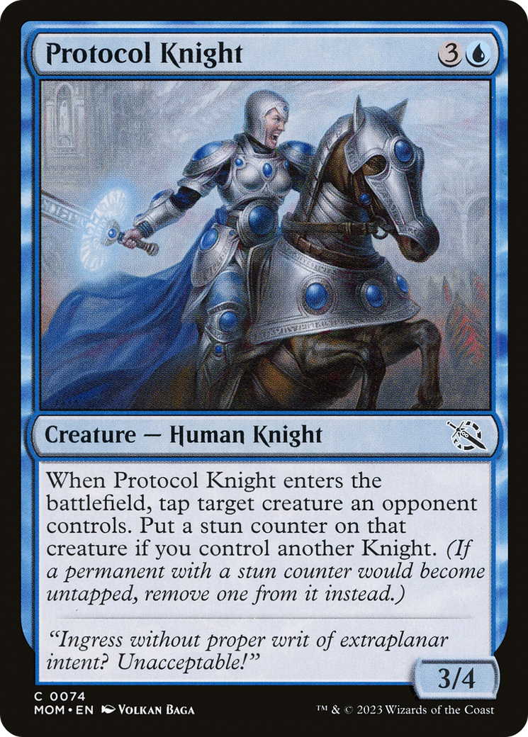 Protocol Knight (MOM) 74 - WZRD TCG