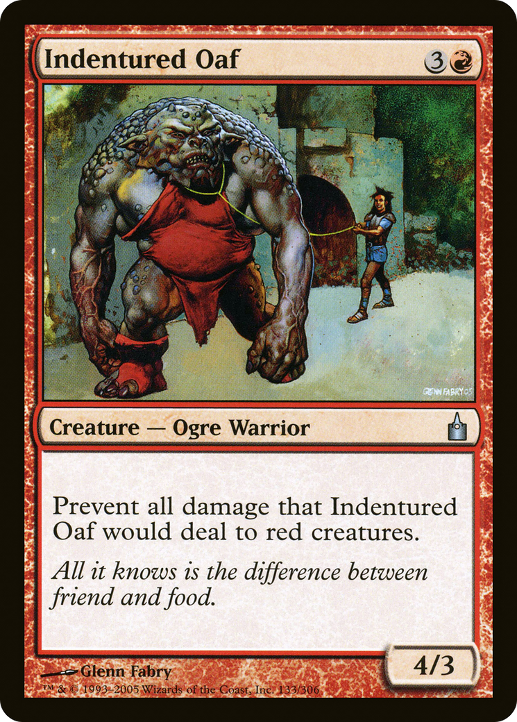 Indentured Oaf (RAV) 133 - WZRD TCG