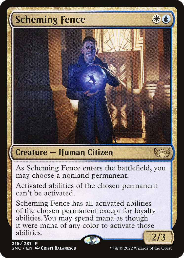 Scheming Fence (SNC) 219