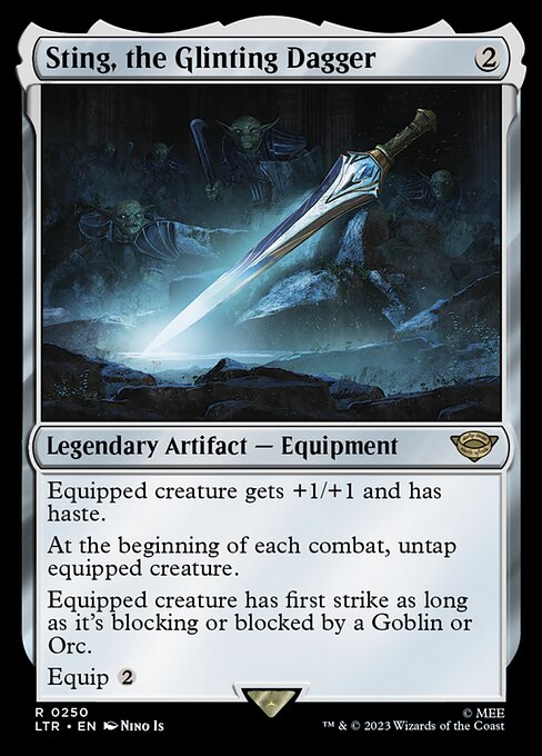 Sting, the Glinting Dagger front