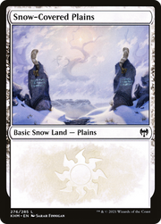 Snow-Covered Plains (KHM) 276 - WZRD TCG