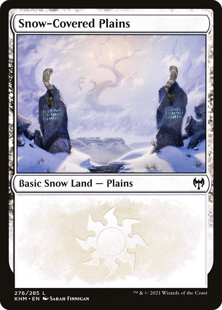 Snow-Covered Plains (KHM) 276 - WZRD TCG