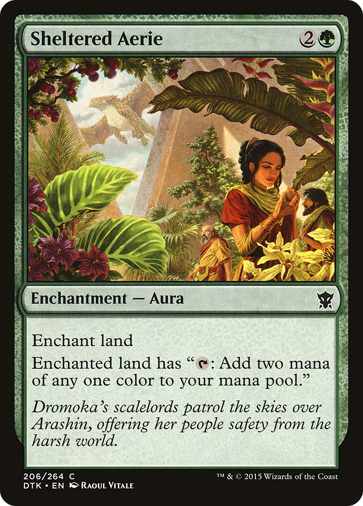 Sheltered Aerie (DTK) 206 - WZRD TCG