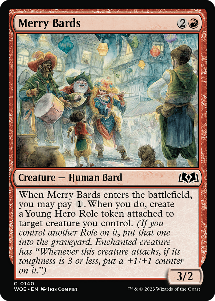 Merry Bards (WOE) 140 - WZRD TCG