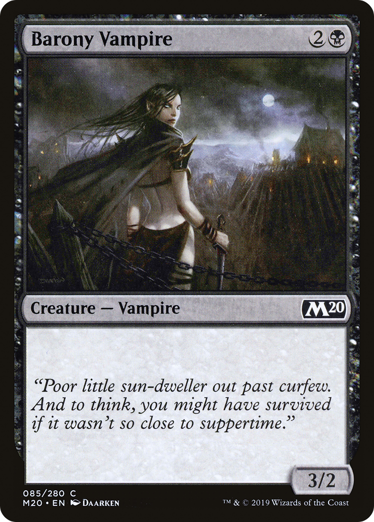 Barony Vampire (M20) 85 - WZRD TCG