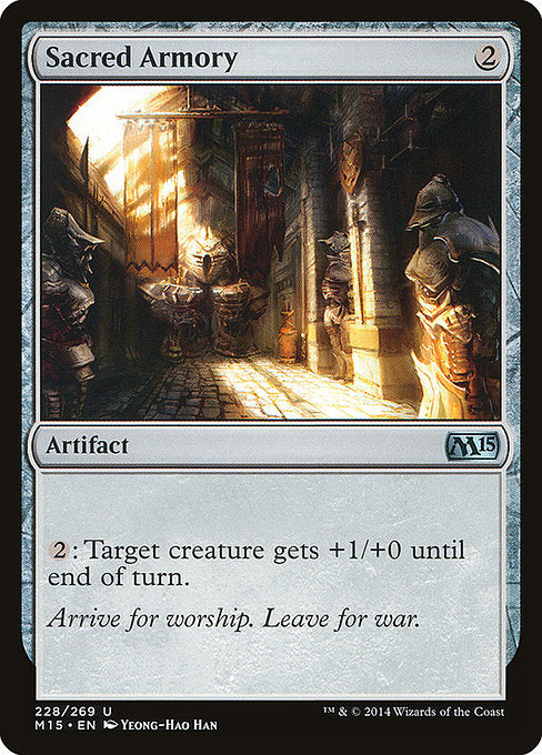 Sacred Armory front
