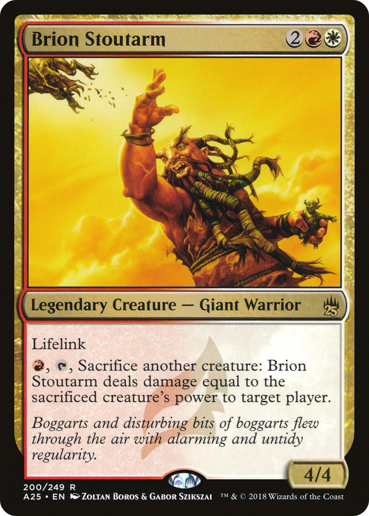 Brion Stoutarm (A25) 200 - WZRD TCG