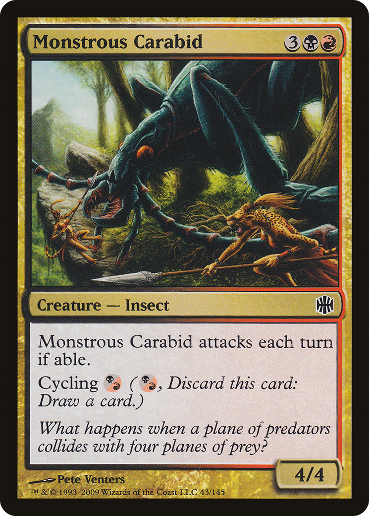Monstrous Carabid (ARB) 43