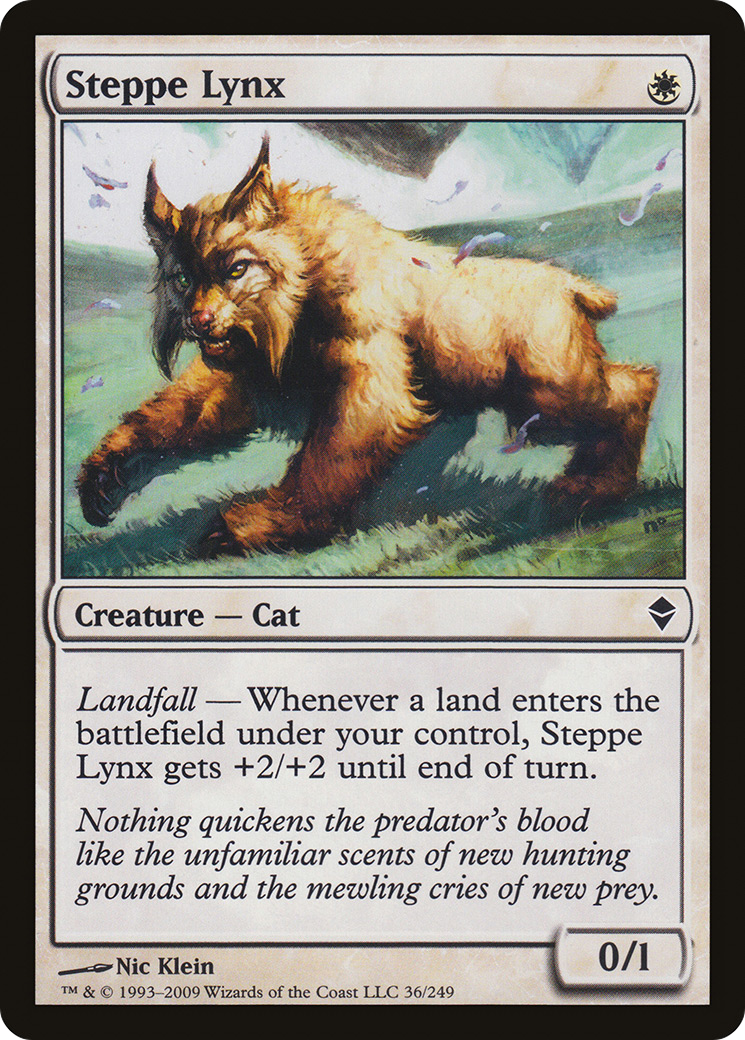 Steppe Lynx (ZEN) 36 - WZRD TCG