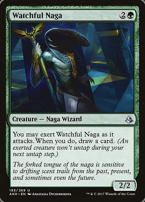 Watchful Naga front