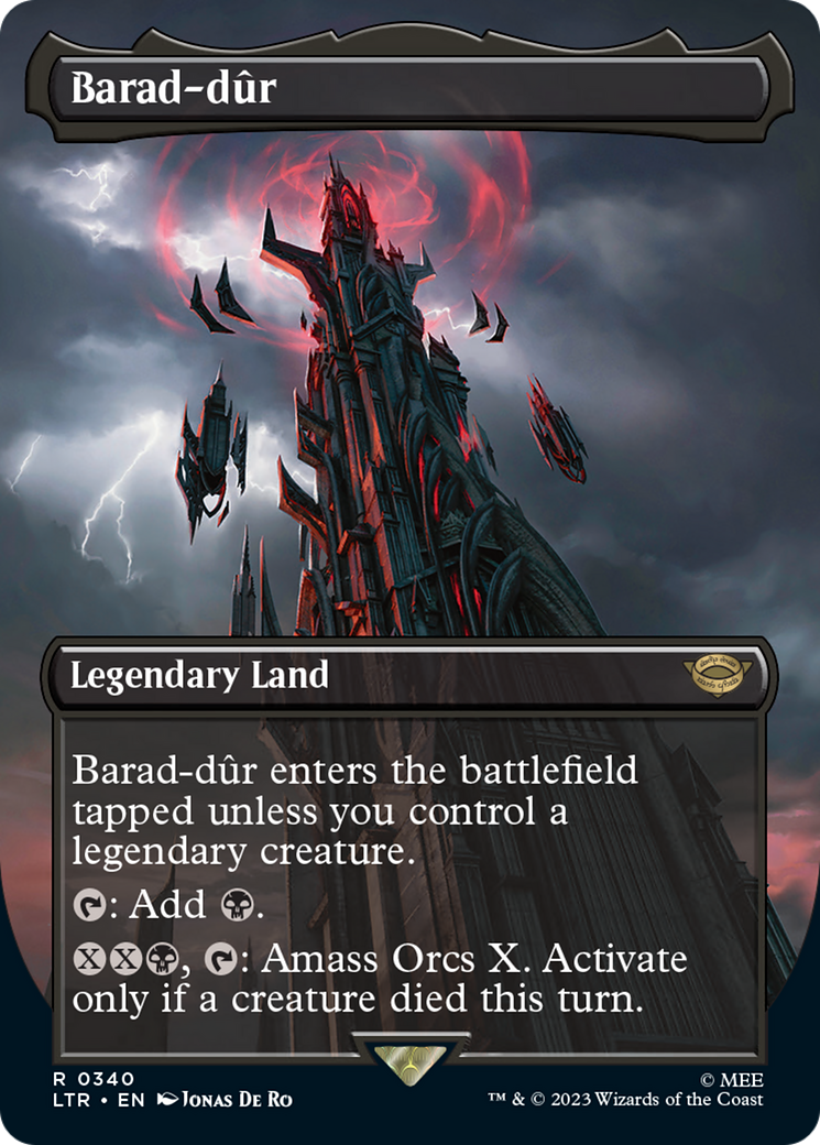 Barad-dûr (LTR) 340 - WZRD TCG