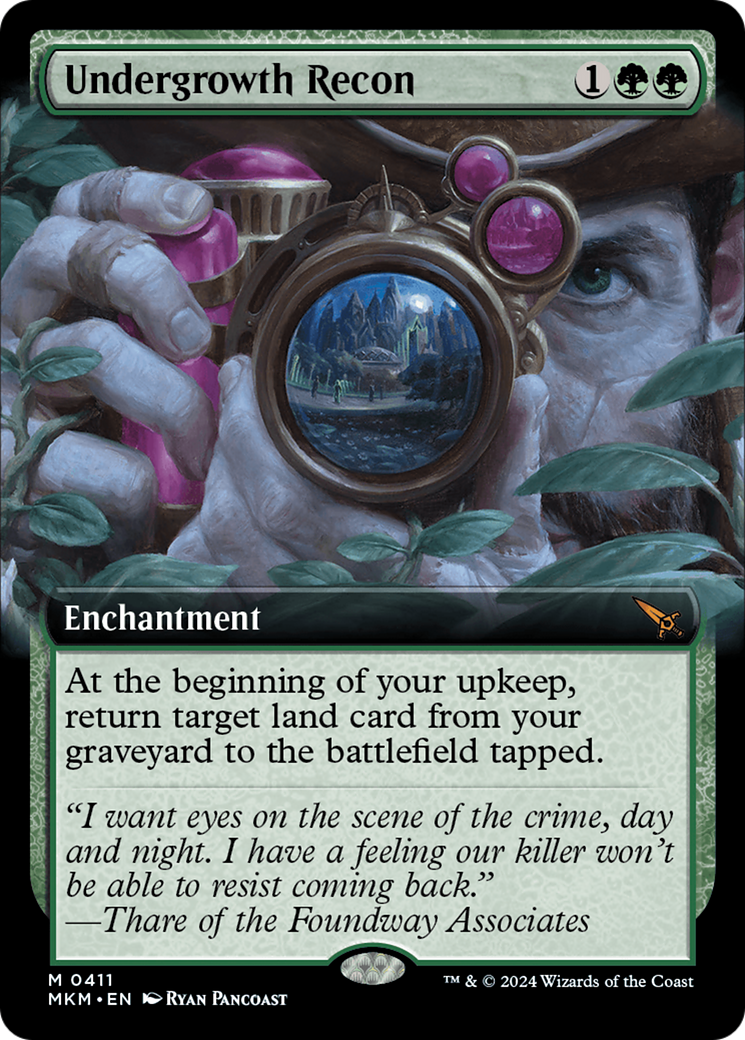 Undergrowth Recon (MKM) 411 - WZRD TCG