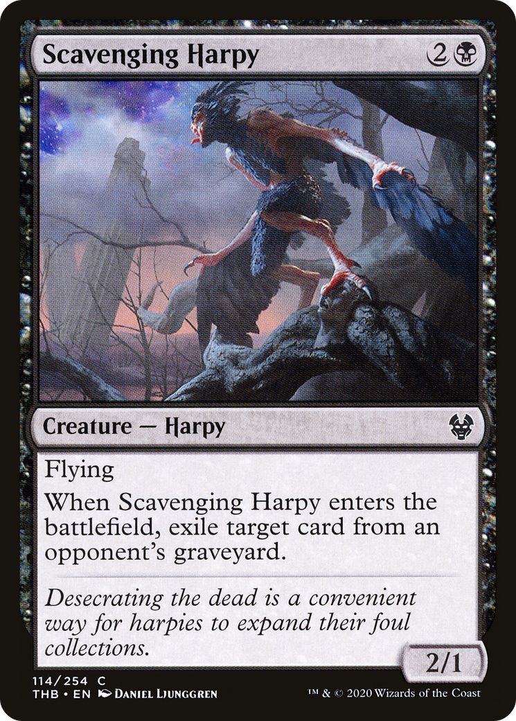 Scavenging Harpy (THB) 114 - WZRD TCG