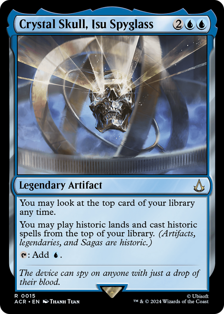 Crystal Skull, Isu Spyglass (ACR) 15