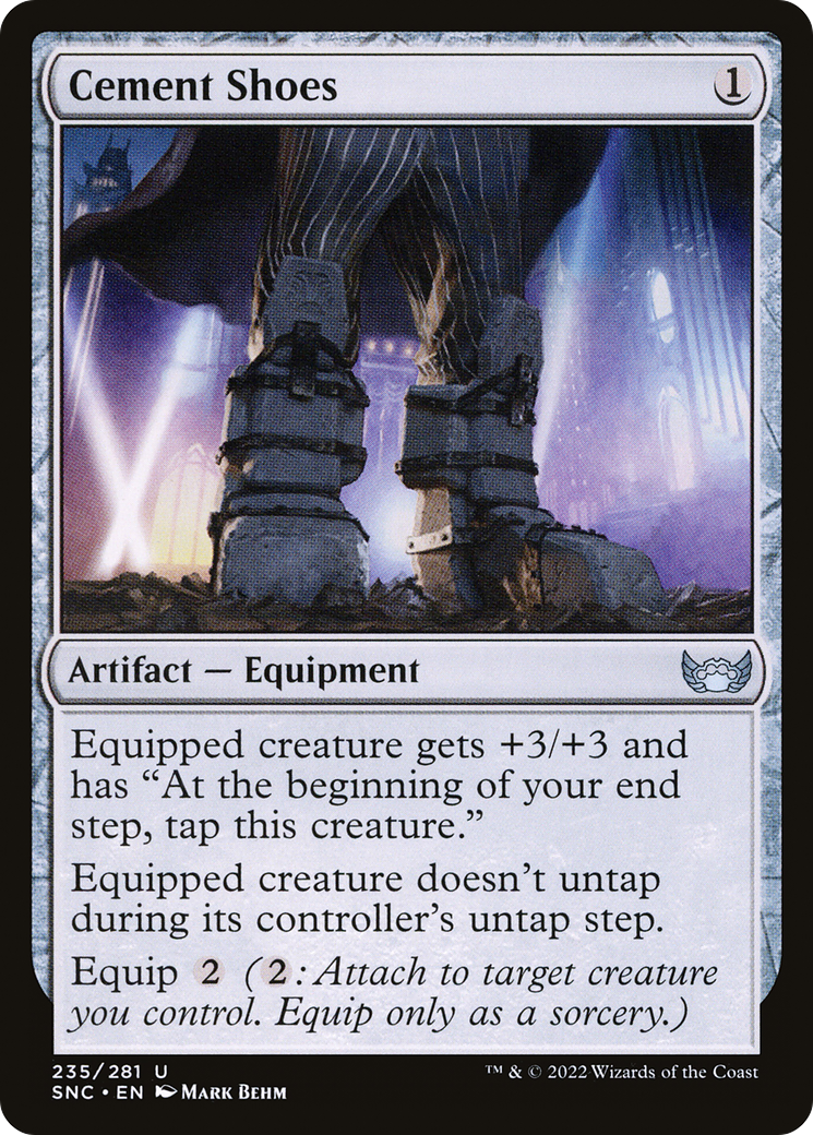 Cement Shoes (SNC) 235 - WZRD TCG