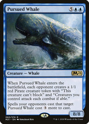 Pursued Whale front