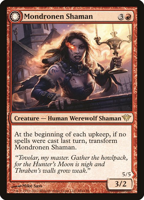Mondronen Shaman // Tovolar's Magehunter front