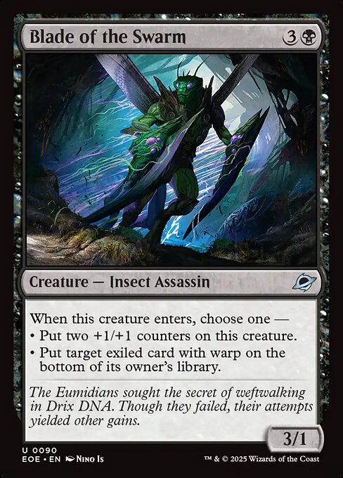 Blade of the Swarm front