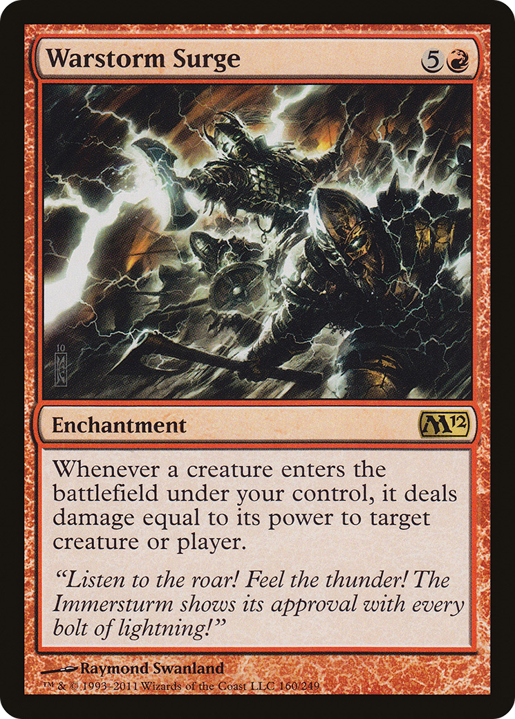 Warstorm Surge (M12) 160