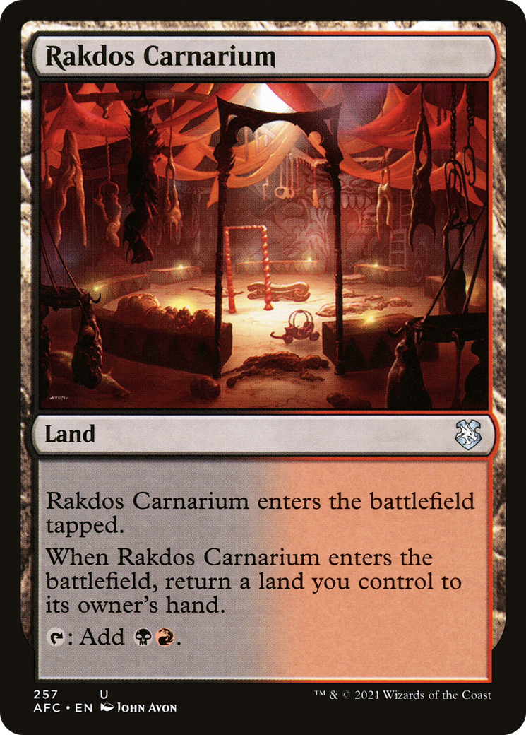 Rakdos Carnarium (AFC) 257