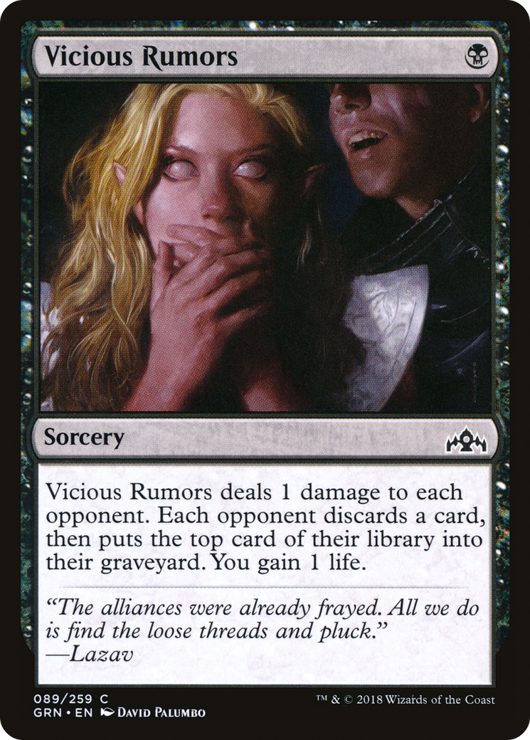 Vicious Rumors (GRN) 89 - WZRD TCG