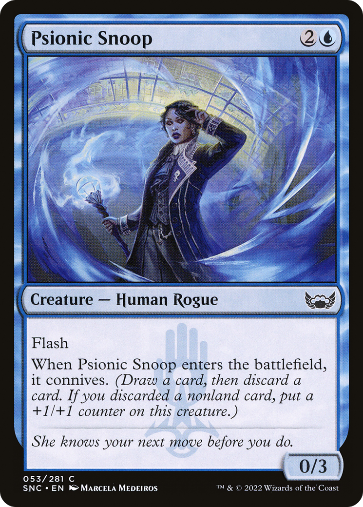 Psionic Snoop (SNC) 53 - WZRD TCG