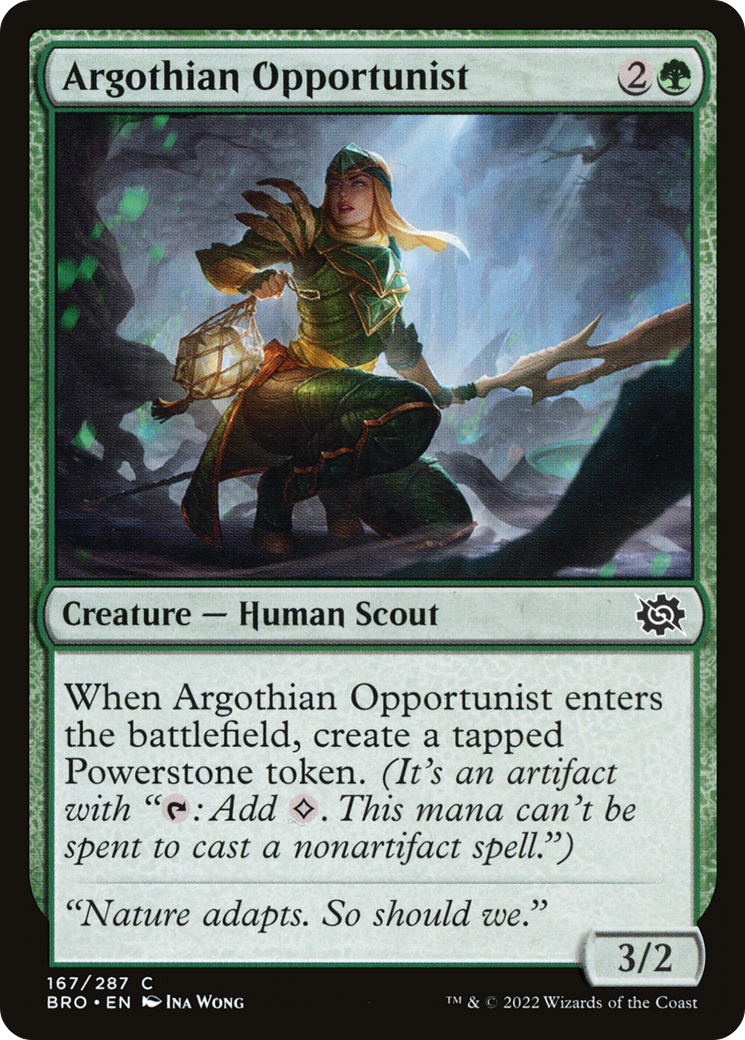 Argothian Opportunist (BRO) 167