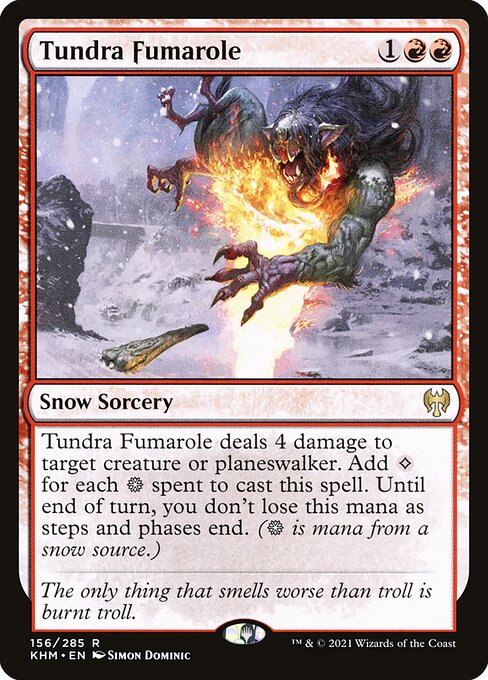 Tundra Fumarole front