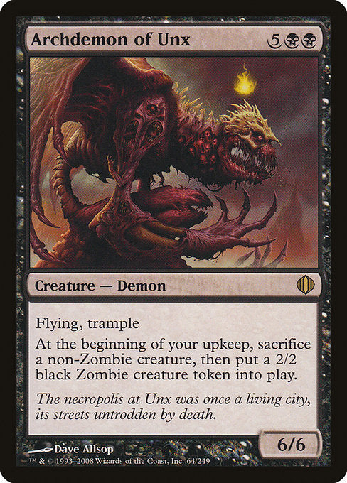 Archdemon of Unx front