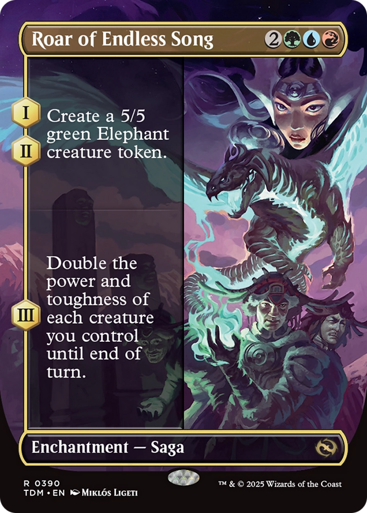 Roar of Endless Song (TDM) 390 - WZRD TCG
