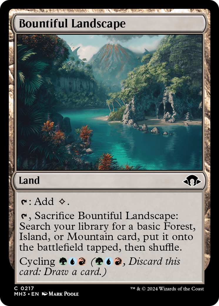 Bountiful Landscape (MH3) 217