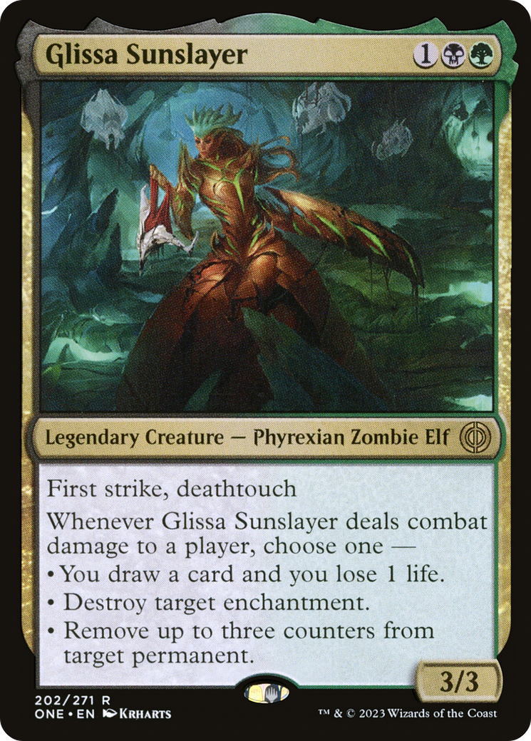 Glissa Sunslayer (ONE) 202 - WZRD TCG