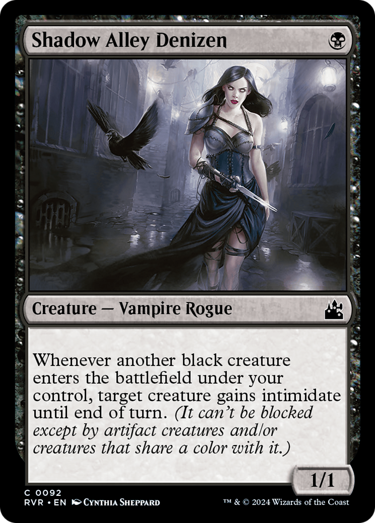 Shadow Alley Denizen (RVR) 92 - WZRD TCG