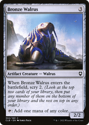 Bronze Walrus (CLB) 302