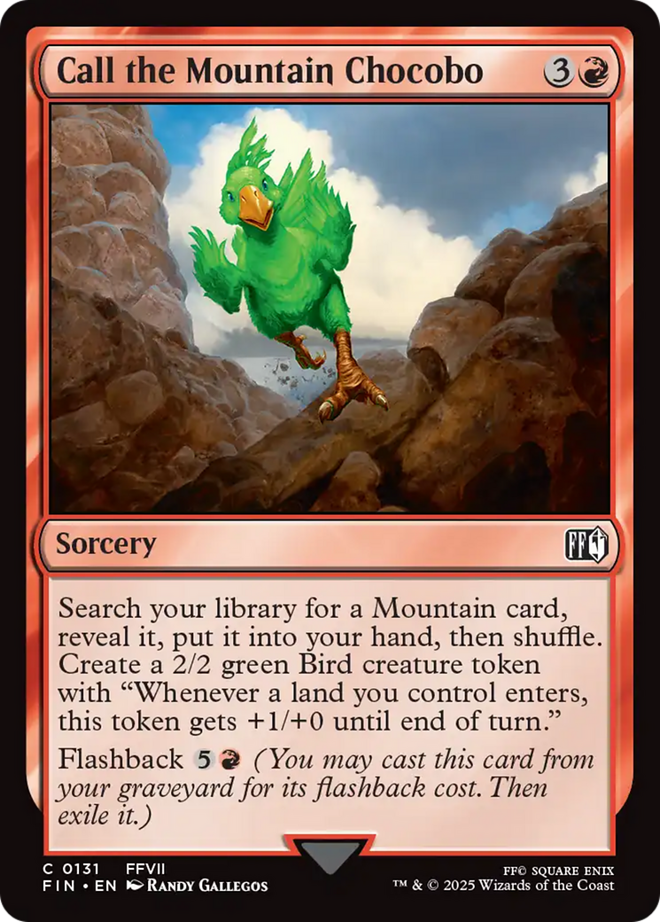 Call the Mountain Chocobo (FIN) 131