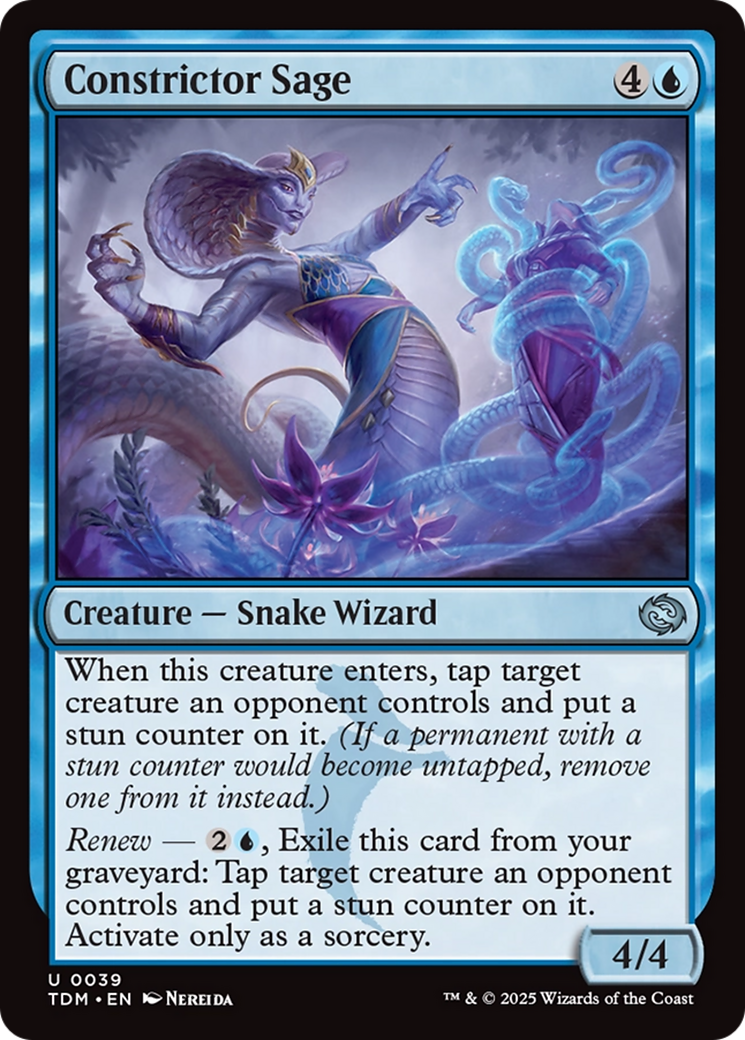 Constrictor Sage (TDM) 39 - WZRD TCG
